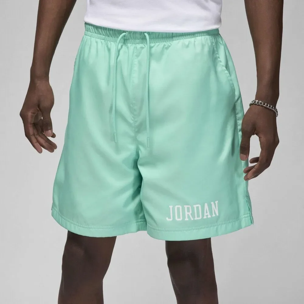 Jordan Men's Green and Blue Shorts
